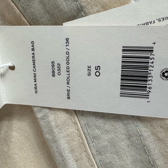 NWT Tory Burch Mini Kira Camera Bag in Brie - Picture 4 of 8